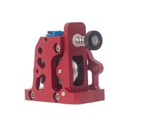 Kit de mise à niveau d'extrudeuse HGX LITE Extrudeuse d'imprimante 3D à couple élevé avec rapport d'engrenage de 9,5: 1 pour imprimantes Ender 3 CR10 CR6 VORO Construction en (Rouge)