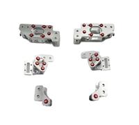 Kit de mise à niveau en aluminium for imprimante 3D : moteur, portique, tendeur, kit d'assemblage XY for DIY(2WD kit)