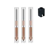 Kit de mise à niveau for buses à échange rapide K1 K1C K1 Max, bloc chauffant en céramique, kit d'extrémité de thermistance, pièce d'imprimante 3D(3Pcs Nozzle mix)