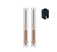 Kit de mise à niveau for buses à échange rapide K1 K1C K1 Max, bloc chauffant en céramique, kit d'extrémité de thermistance, pièce d'imprimante 3D(2Pcs Nozzle 0.8mm)