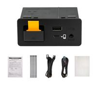 Kit de Mise à Niveau Mazda Type-C Carplay et Android Auto, TK78-66-9U0C OEM Media Hub pour système MZD Connect, pour Mazda 3/6/CX3/CX5/CX9/MX5 2014-2020 (Prise en Charge de la Charge Rapide Type-c)