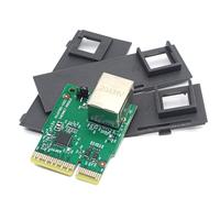Kit de mise à niveau P1112640-015 Module Ethernet pour imprimante thermique Zebra ZD421 ZD421d ZD421t ZD411 203 dpi 300 dpi