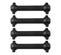 Kit de mise à niveau pour voiture télécommandée Tamiya TT01 TT02 avec différentiel d'arbre d'entraînement et coupelles articulaires pour une durabilité accrue (os de chien en acier)