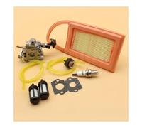 Kit de Mise au Point carburateur, Filtre à air, Tuyau Carburant, Poire d'amorçage, Compatible avec BR550, BR600, BR500 C1Q-S183