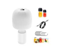 Kit de mise sous vide Kitchen Mini, machine à pompe électrique automatique avec couvercles for la conservation des aliments(blanc)
