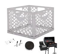 Kit de mod de fumeur offset, kit de modification de fumeur | Kit de mod de fumoir décalé pour barbecue - Accessoires pour fumeurs avec outil de joint d'étanchéité de panier à charbon pour grille