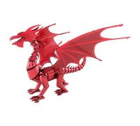 Kit de mod le 3D en m tal du dragon rouge de la s rie Premium Metal Earth de Fascinations