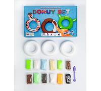 Kit de modelage Donut Heroes - Créez des chefs-d'œuvre sucrés avec créativité et passion ! Parfait pour les petits artistes !
