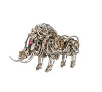 Kit de modèle 3D en métal pour adultes, kit de modèle mécanique de sanglier, construction d'animaux steampunk avec structure métallique de qualité supérieure, pièce d'affichage pour décoration de