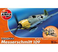 Kit De Modèle À Construire Rapide Airfix Messerschmitt BF109E - J6001