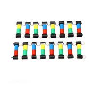 Kit de modèle à Double Spirale ADN |16 Paires de Bases Structure moléculaire en PVC |Outil d'enseignement des Sciences pédagogiques pour la biologie au lycée/démonstration en