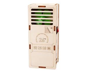 Kit de Modèle Climatiseur - 5,7 cm Jouet Blocs | Jouet Bois Construction - Jeu éducatif interactif Enfant 7-14 Ans pour créativité Apprentissage Individuel collectif