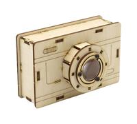 Kit De Modèle D'appareil Photo DIYs - Ensemble D'artisanat À Construire Pour Les Amateurs Et Les Collectionneurs | Kit D'assemblage D'appareil Photo Réaliste Projet Éducatif Et Amusant Pour Adolescent