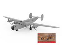 KIT DE MODÈLE D'AVION STATIQUE AIRFIX CONSOLIDATED B-24D LIBERATOR ÉCHELLE...