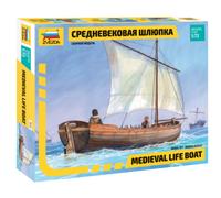 Kit De Modèle De Bateau De Vie Médiévale En Plastique 1:72 ZVEZDA