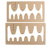 Kit de modèle de ceinture pochoirs en acrylique durable pour fabrication de bricolage en cuir