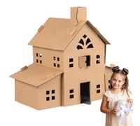 Kit de modèle de Chalet - Maison de Construction de Chalet | Christmas Cookie House - Jouet éducatif créatif Fait à la Main pour Les développant Leurs compétences et Leur Imagination Lors des