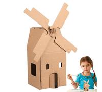 Kit de modèle de Chalet - Maison de Construction de Chalet | Christmas Cookie House - Jouet éducatif créatif Fait à la Main pour Les développant Leurs compétences et Leur Imagination Lors des