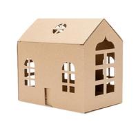 Kit de modèle de chalet - Projet de construction en bois de diat, modèle d'architecture détaillé, kit de passe-temps à collectionner, jouet de construction créatif | Conception de chalet artisanale av