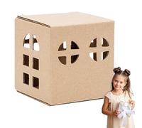 Kit de modèle de chalet - Projet de construction en bois de diat, modèle d'architecture détaillé, kit de passe-temps à collectionner, jouet de construction créatif | Conception de chalet artisanale av