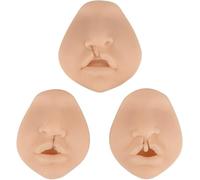 Kit de modèle de fente labiale en silicone souple, modèles de bouche de réparation de palais 3D, simulateur de formation de suture de fente labiale résistante à la déchirure, for outil