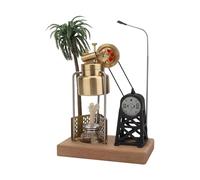 Kit de modèle de moteur à vapeur vertical Swing - Mini 3 pattes en sciences physiques jouet avec chaudière et générateur d'énergie à vapeur, démo d'apprentissage physique pour les projets pour adultes