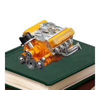 Kit de modèle de moteur pour adultes, collection de moteur - Décoration de bureau créative en résine pour passe-temps, éducation, salle de classe, atelier, anniversaire, lieu de travail
