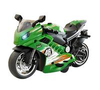 Kit de modèle de Moto - Jouet à Pousser électrique - Figurine de vélo à Batterie - Kit d'assemblage - Jouet de Moto interactif pour et Adultes - pour Profiter et Sons créatifs