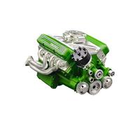 Kit de modèle de moto miniature - Bâtiment de moteur DIY pour adultes, art de bureau créatif en résine, exposition détaillée de l'espace de loisirs, concept fonctionnel fait à la main avec des