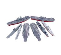 Kit de Modèle de Porte-Avions 4D de 8 Pièces pour Construire des Scènes de Table pour