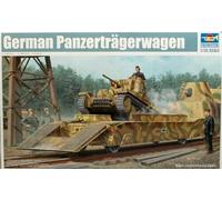 Kit De Modèle De Transport De Char Allemand En Plastique 1:35 TRUMPETER