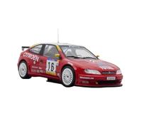 Kit De Modèle De Voiture De Course en Alliage 1:24 pour Voiture De Rallye Citroën Xsara WRC 1999, Cadeau pour Adultes Et Enfants