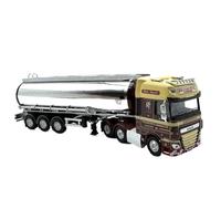 Kit De Modèle De Voiture en Alliage, Camion-citerne, Remorque, Jouet, Collection Cadeau, 1/76 Jouets Non RC