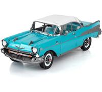 Kit De Modèle En Métal 3D Chevrolet Bel Air 1957 + Pince 00108