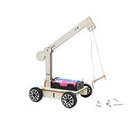 Kit De Modèle Grue Magnétique Électromagnétique, Expérience Physique Champ | Ensemble D'assemblage De Puzzle Pratique, Équipement Pédagogique STEAM For L'expo-sciences En t À La Maison