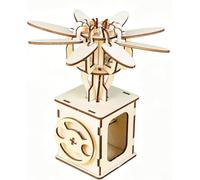 Kit de modèle mécanique de fleur de réincarnation physique | Matériel d'expérimentation scientifique for étudiants, ensemble d'assemblage de puzzle pratique