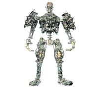 Kit De Modèle Mécanique Futuriste en Métal 3D À Monter Soi-même, Articulations Articulées Permettant des Poses Dynamiques, Pièce D'exposition Créative Et Tendance (1250 Pièces)