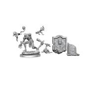 Kit de modèle miniature de cadres non peints et non assemblés Donjons et Dragons
