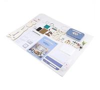 Kit de modèle Miniature LED SustVita pour des projets de Construction imaginatifs, Un kit Complet de théâtre en boîte à Monter soi-même avec de minuscules Composants de Meubles (errance hivernale)