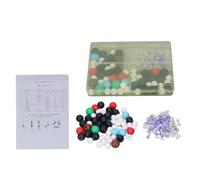 Kit de Modèle Moléculaire de Chimie, Modélisation 3D Moléculaire Modèles de Structure Moléculaire à Démontage Facile Kit de Modélisation Moléculaire avec Boules Colorées