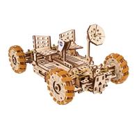 Kit de modèle Ugears NASA Lunar Rover - Casse-têtes mécaniques en Bois 3D pour Adultes à Construire - Cadeaux spatiaux pour Adolescents - Kits de modèles spatiaux Officiels de la NASA