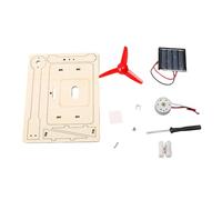 Kit de modèles de ventilateur à énergie solaire STEM - Outil d'apprentissage de la physique - Ensemble d'expériences scientifiques pratiques pour enfants en salle de classe - Expérience scientifique à