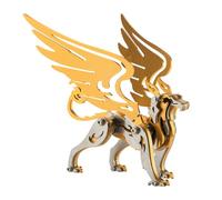 Kit de modélisation 3D en métal « préhension mécanique » (or), combine des éléments mécaniques avec la poignée mythique, la construction en métal de qualité supérieure offre une expérience de