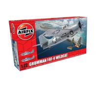 KIT DE MODÉLISATION D'AVION STATIQUE AIRFIX GRUMMAN F4F-4 WILDCAT ÉCHELLE 1:72