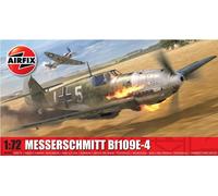 KIT DE MODÉLISATION D'AVION STATIQUE AIRFIX MESSERSCHMITT BF109E-4B ÉCHELLE 1/72
