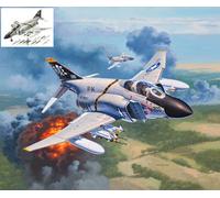 KIT DE MODÉLISATION D'AVION STATIQUE REVELL F-4J PHANTOM II ÉCHELLE 1/72
