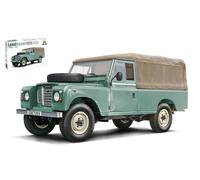 KIT DE MODÉLISATION DE VOITURE STATIQUE ITALIEN LAND ROVER 109 LWB ÉCHELLE 1:24