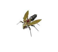 Kit de modélisation d'insectes 3D en métal, avec plus de 130 pièces, puzzle mécanique en métal avec articulations mobiles, modélisme en métal, pour adultes et collectionneurs, modèle d'insectes