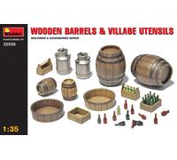 MiniArt Kit de modélisme 35550 1:35 – Barils en bois et ustensiles