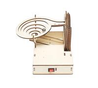 Kit de modélisation en bois pour adultes - 15 x 9,5 x 12 cm, jouet scientifique mécanique en bois, kit de construction pour pignons | Jouet éducatif à faire soi-même pour et filles, maison, activités